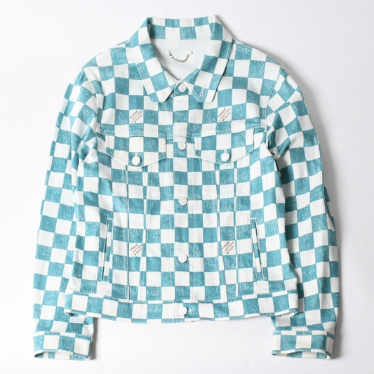 Louis Vuitton Damier Denim Tracker Jacket