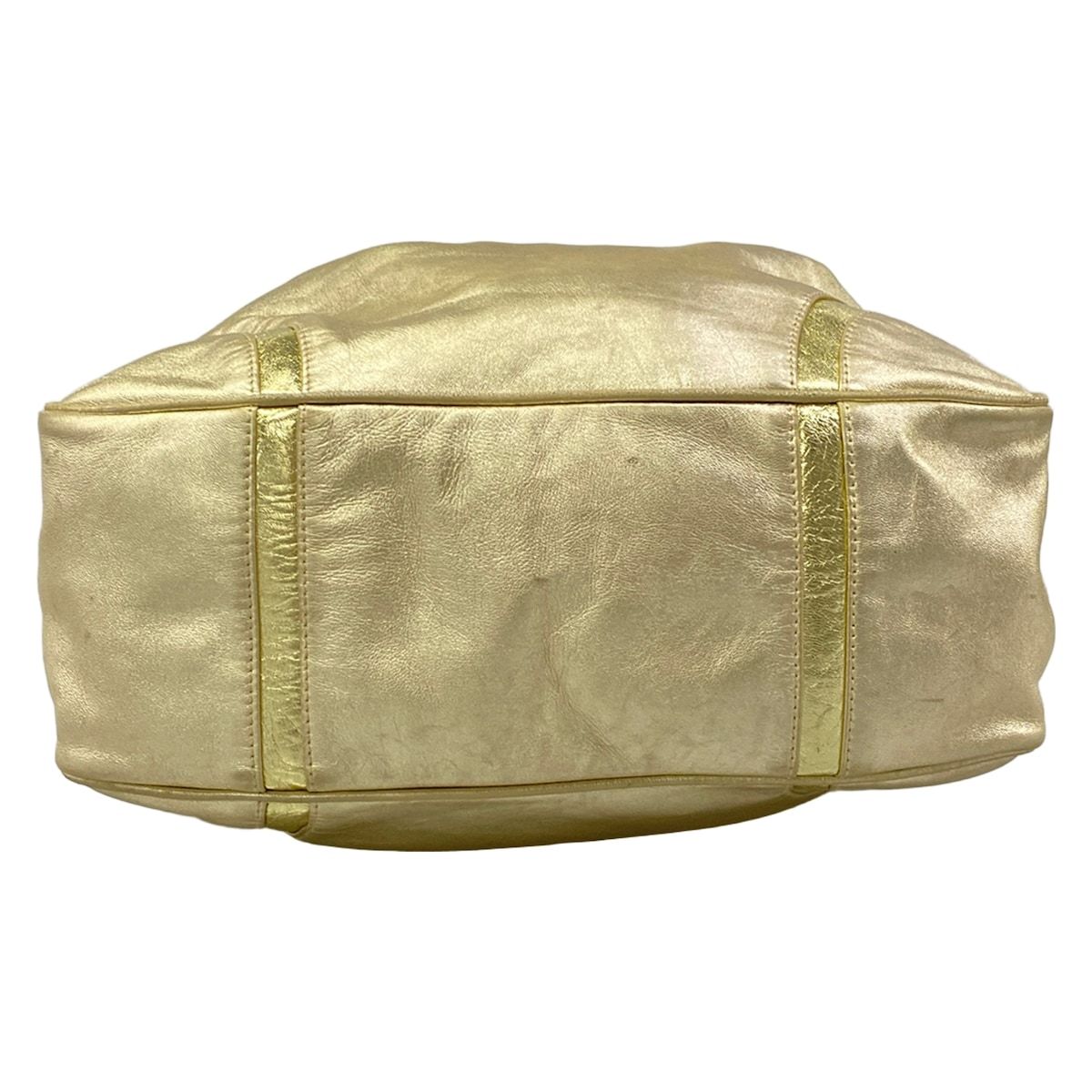 Loewe Tote Bag Duo Eyes Gold Drawstring Leather — view 5