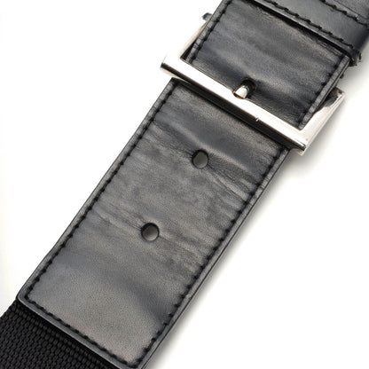 Prada Waist Bag Black Nylon Leather — view 6