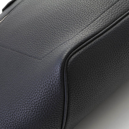 Hermes City Slide Cross GM Black Silver Belt Bag Togo — view 5