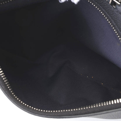 Hermes City Slide Cross GM Black Silver Belt Bag Togo — view 8