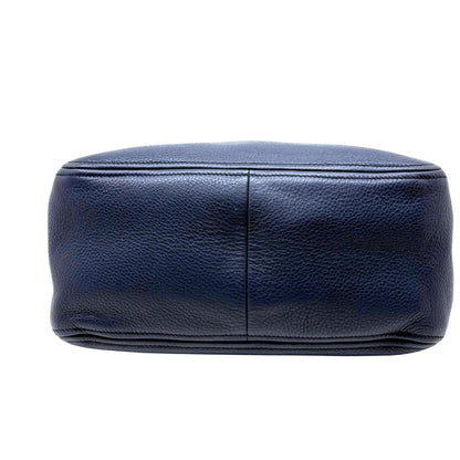 Prada 2-Way Bag Navy Leather — view 3