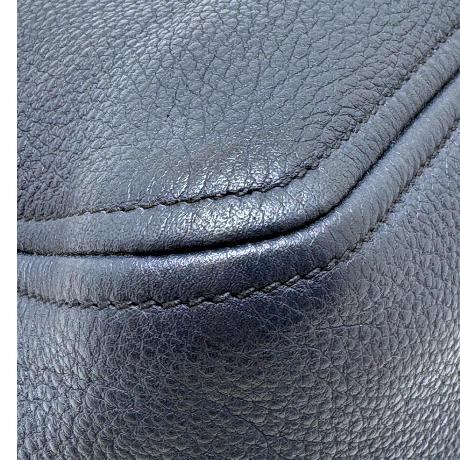 Prada 2-Way Bag Navy Leather — view 4
