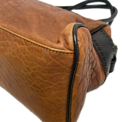 Fendi Handbag Etnico Brown Dark Leather — view 6