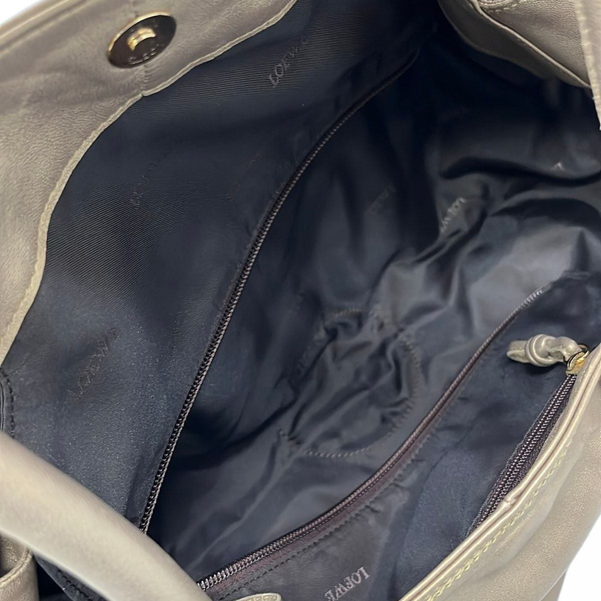 Loewe Handbag Nappa Aire Gold Leather — view 7