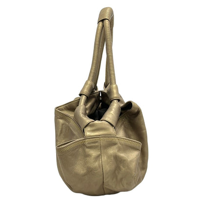 Loewe Handbag Nappa Aire Gold Leather — view 2