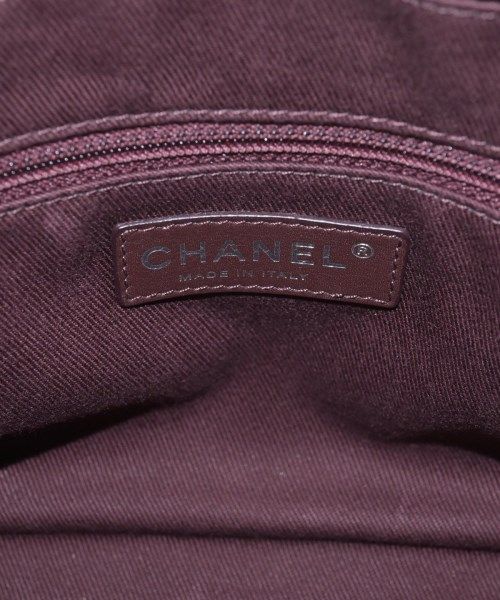 Chanel Matelasse Caviar Leather CC Logo 2-Way Bag Brown — view 4
