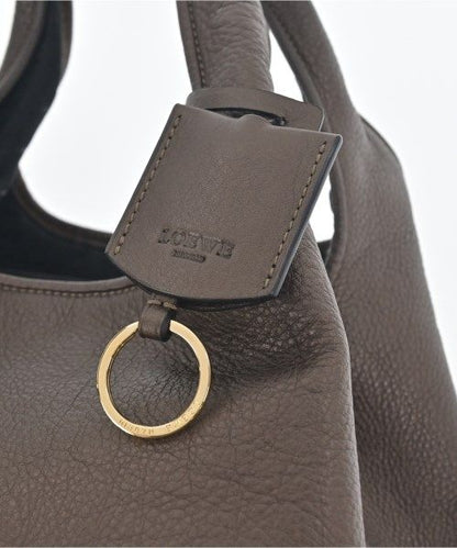 Loewe Leather Karie PM Handbag Brown — view 6