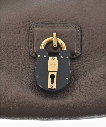 Loewe Leather Karie PM Handbag Brown — view 7
