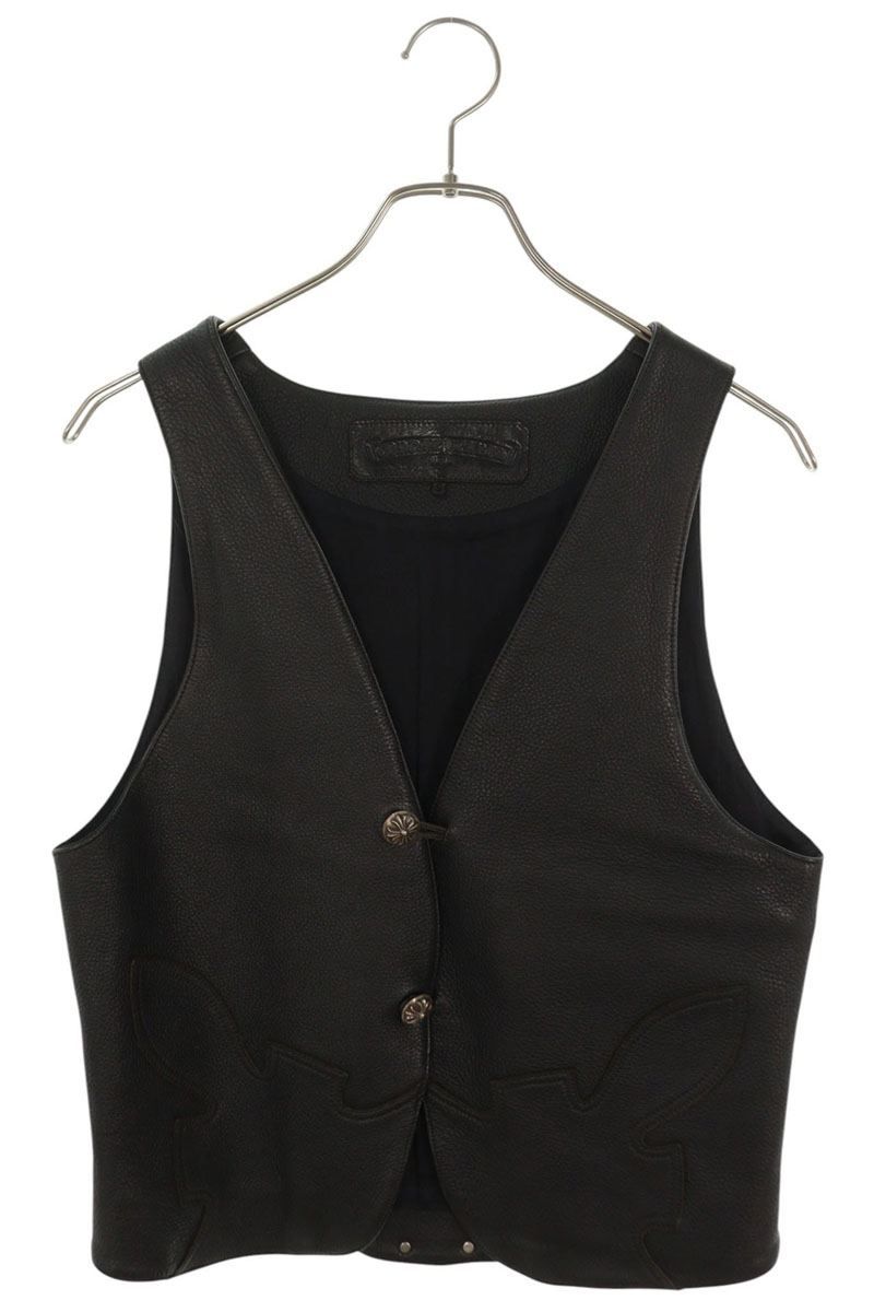 Chrome Hearts Flaanie Leather Vest