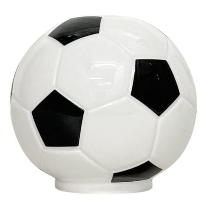 Tiffany & Co Savings Soccer Ball Baby Bank Ceramic White Interior — view 2