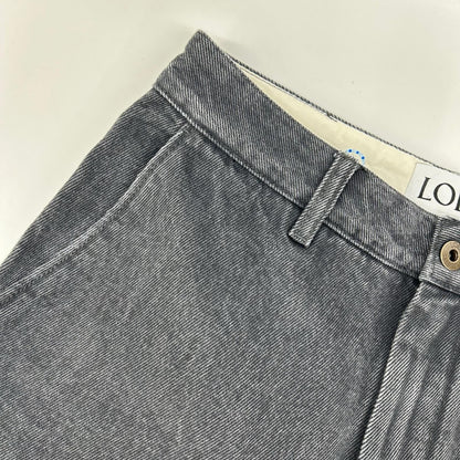Loewe x Suna Black Back Print Baggy Denim Pants 34 — view 8