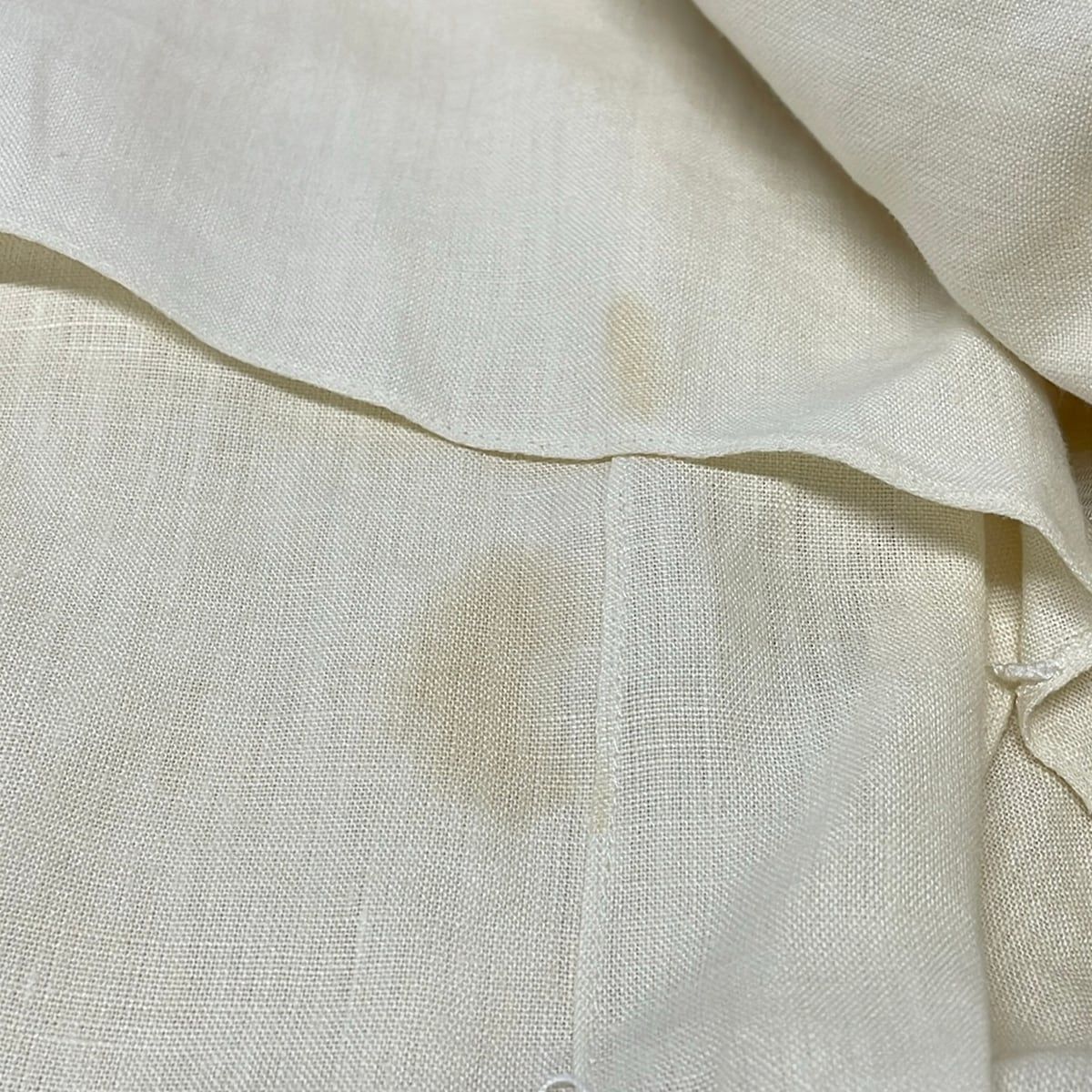 Hermes Skirt Suit Ivory Linen — view 8