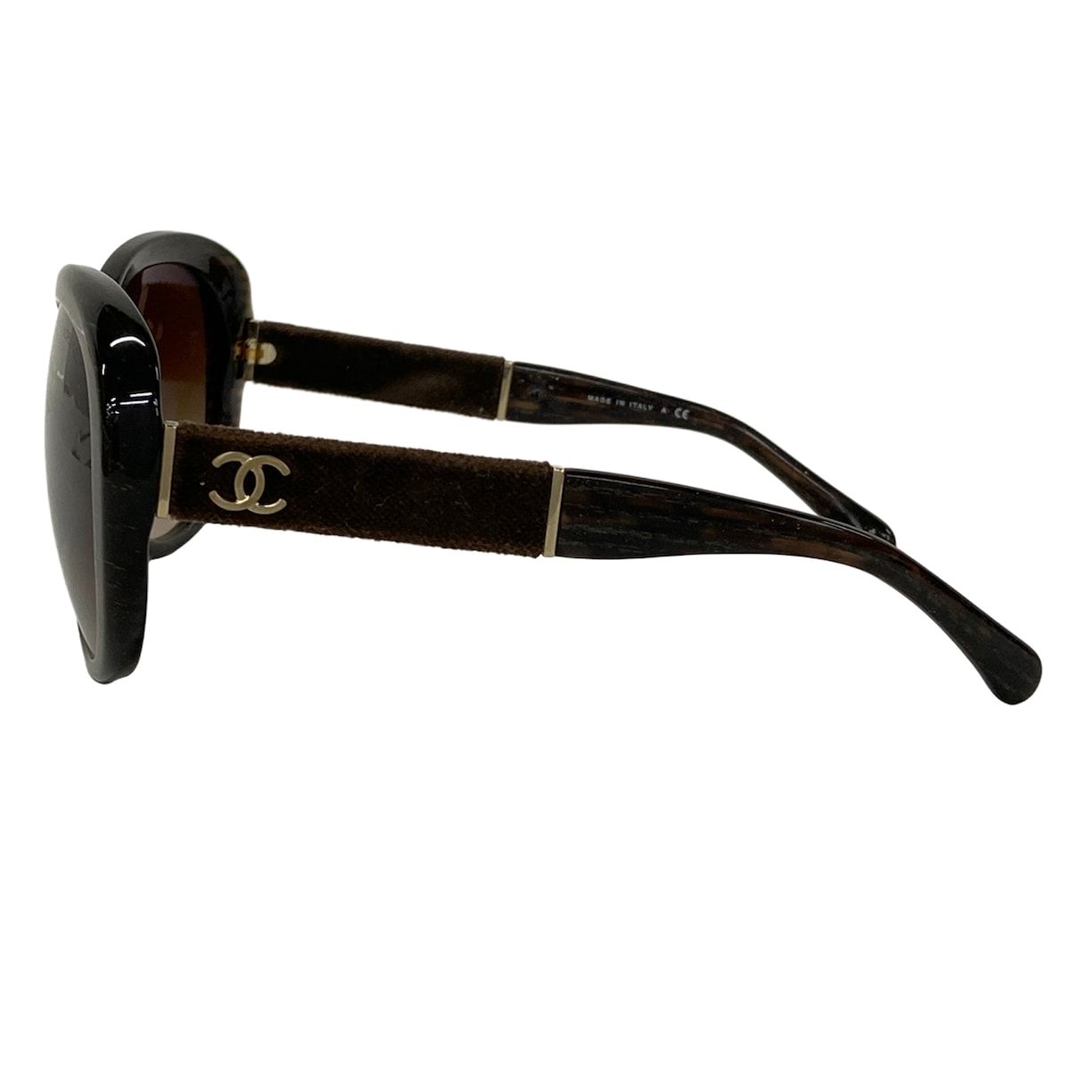 Chanel Sunglasses Dark Brown Eyewear — view 2