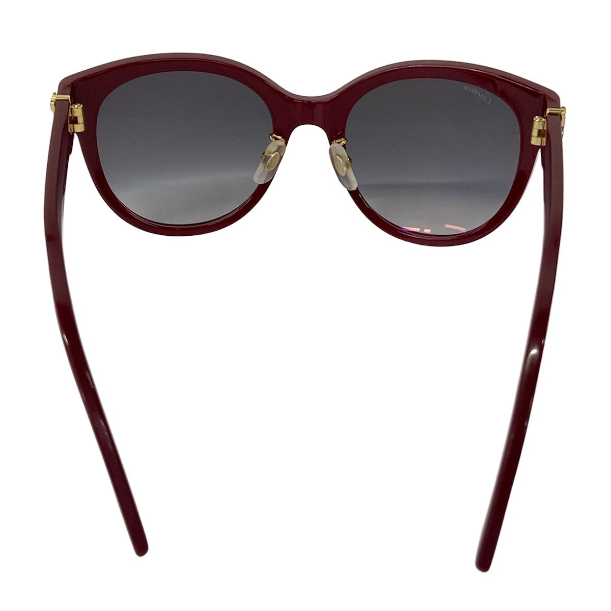 Cartier Sunglasses Bordeaux Black Gold Eyewear — view 3
