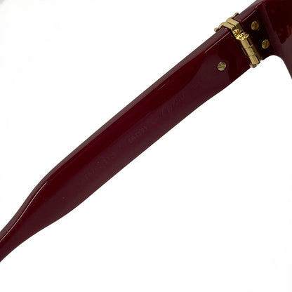 Cartier Sunglasses Bordeaux Black Gold Eyewear — view 4
