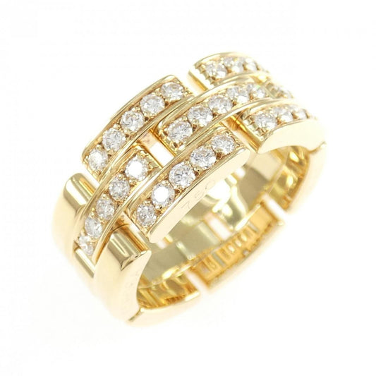Cartier Maillon Panthere Half Diamond Ring