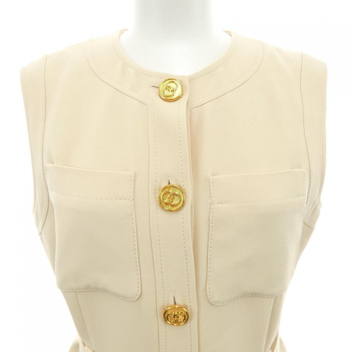 Gucci Dress Beige — view 6