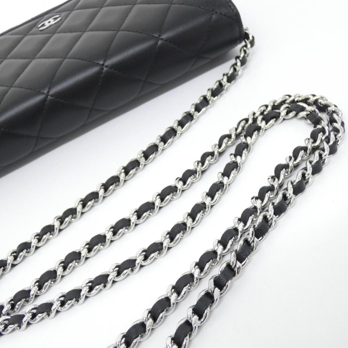 Chanel Timeless Classic Line Chain Wallet Shoulder Bag — view 6