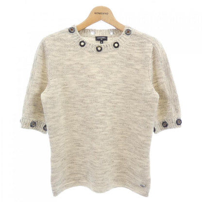 Chanel Knit Sweater Beige