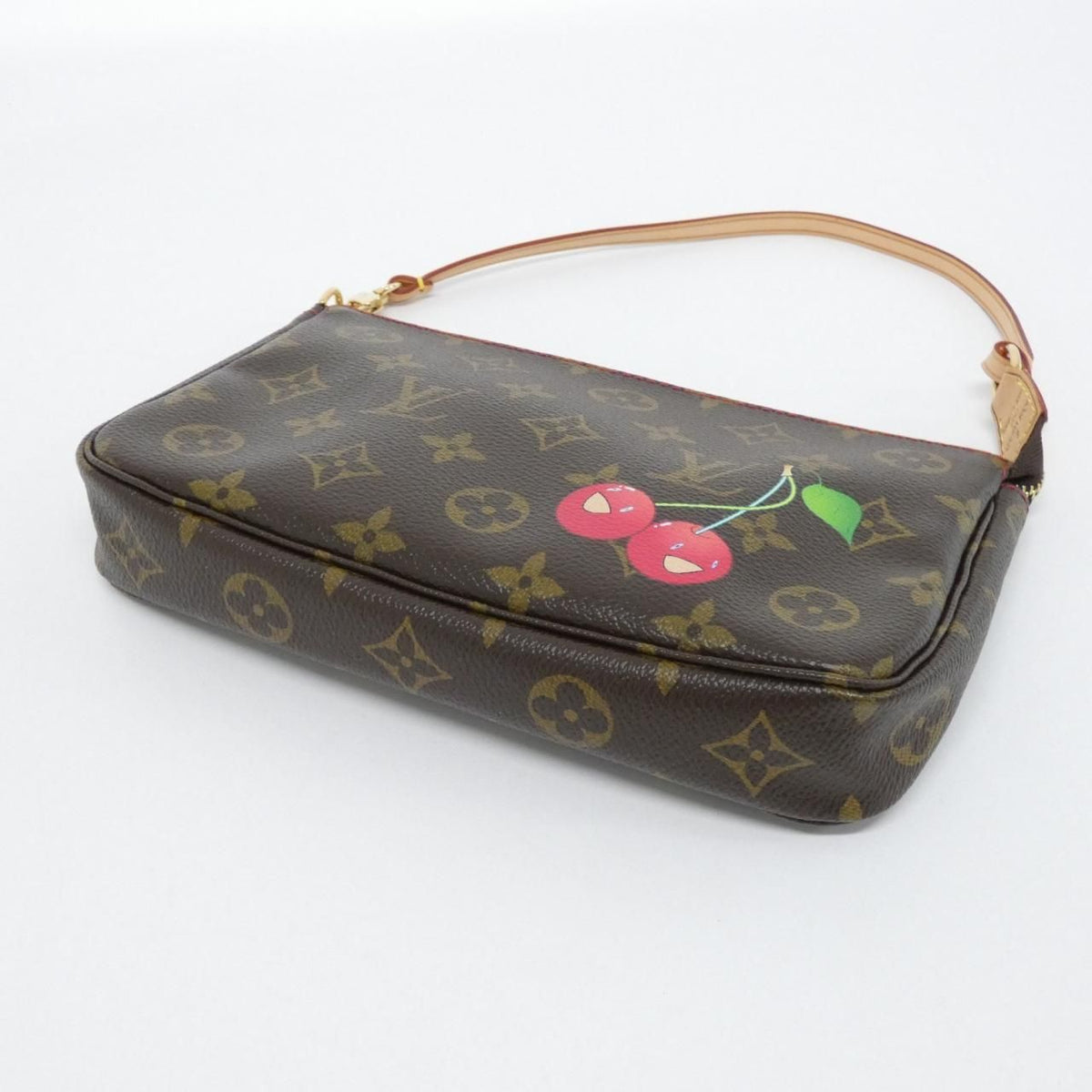 Louis Vuitton Monogram Cherry Pochette Accessoires Pouch — view 3