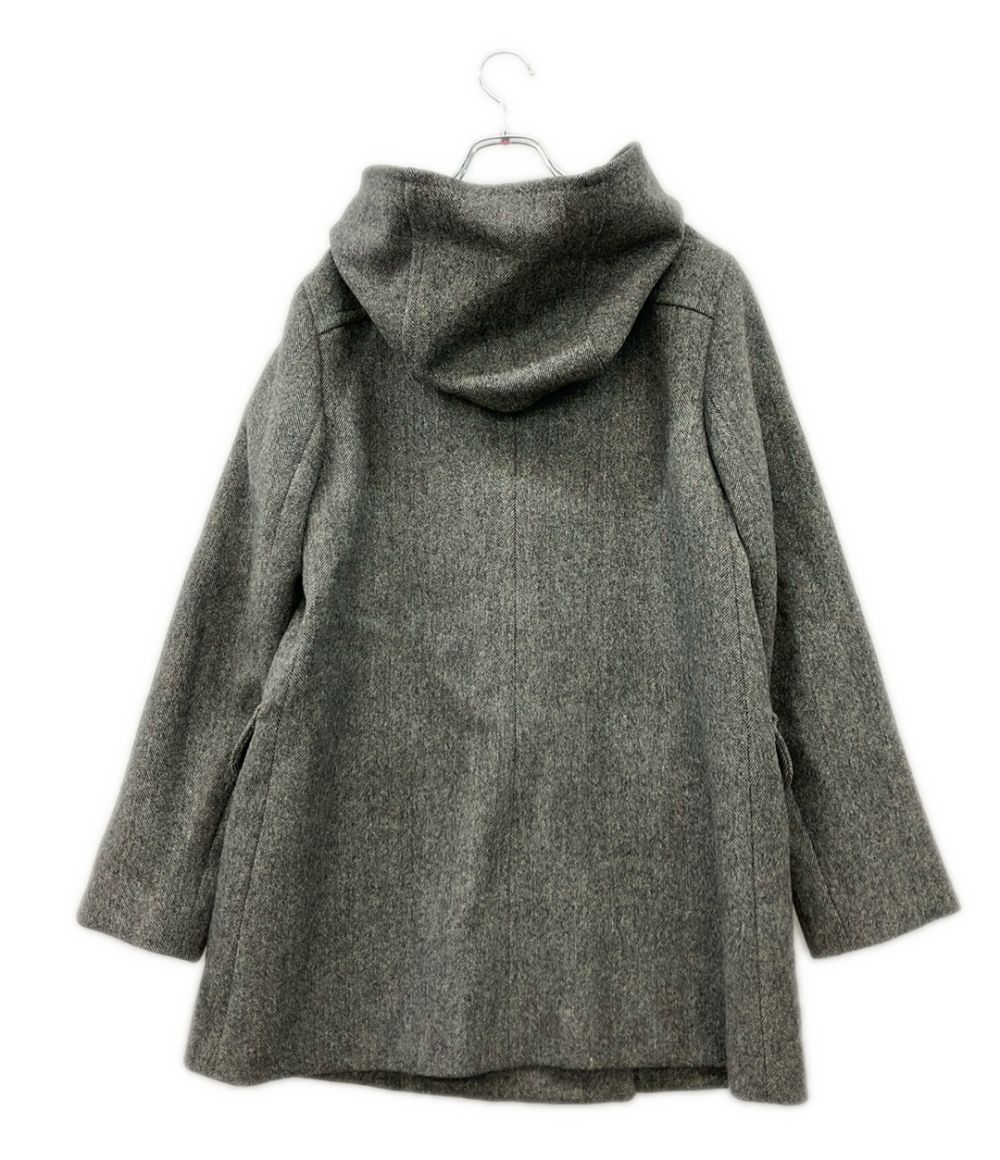 Prada Wool Hooded Pee Coat 42 — view 2