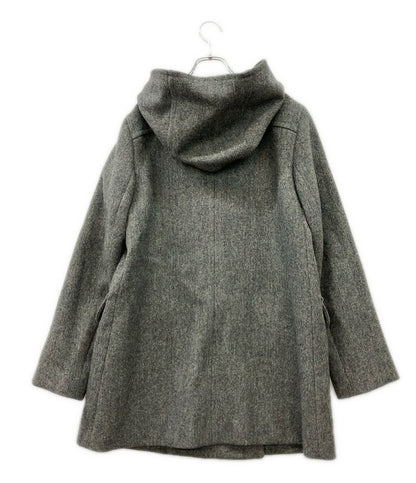 Prada Wool Hooded Pee Coat 42 — view 2