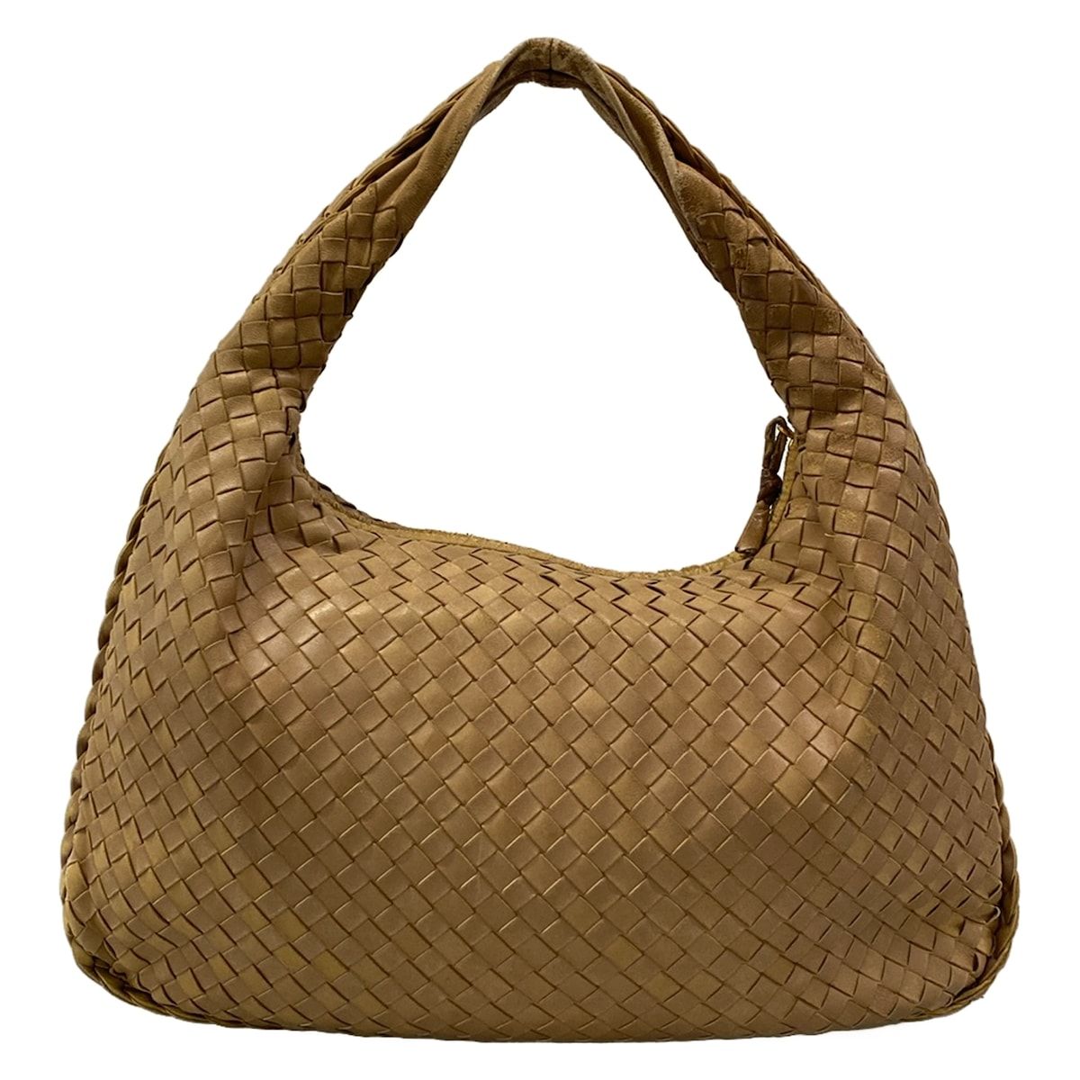 Bottega Veneta Handbag Intrecciato Brown Leather — view 3