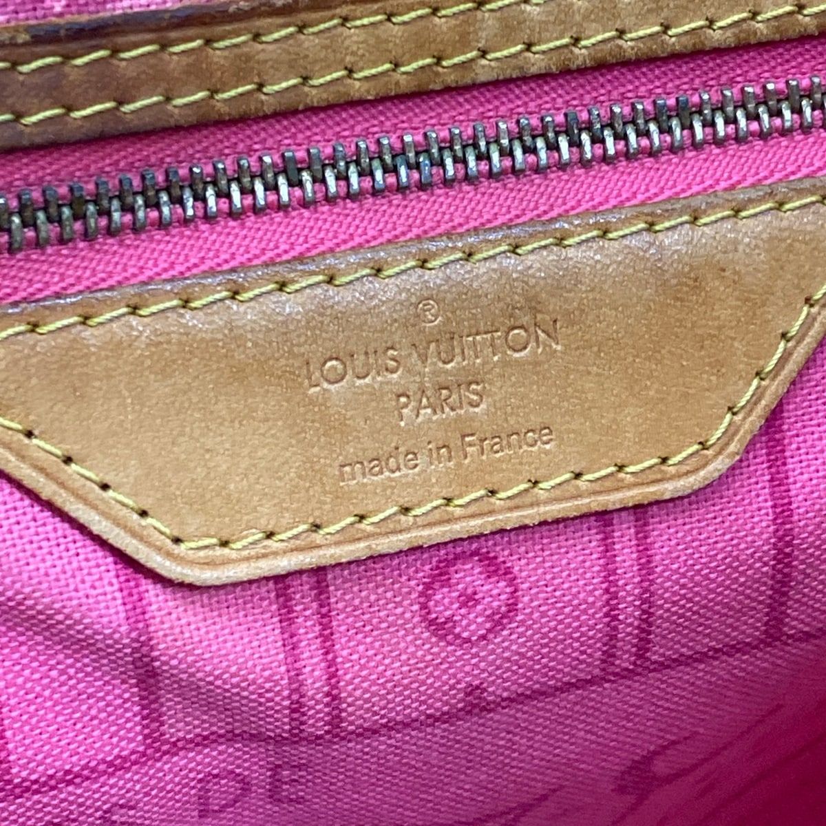 Louis Vuitton Tote Bag Monogram Rose Neverfull MM Leather — view 8