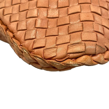Bottega Veneta Handbag Intrecciato Pink Beige Leather — view 6