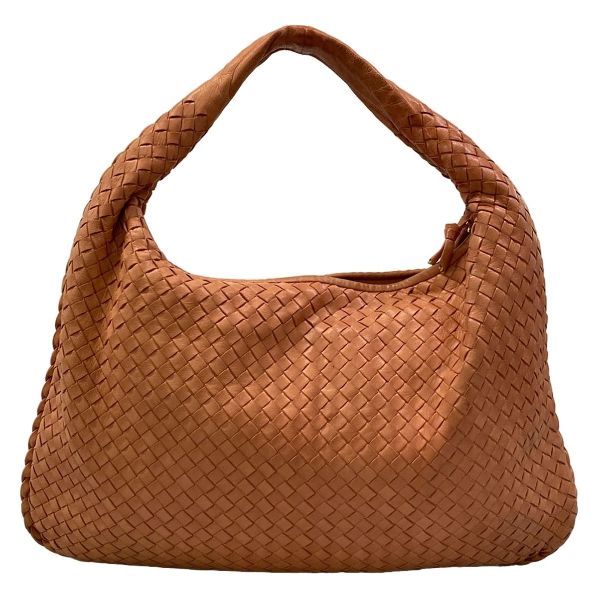 Bottega Veneta Handbag Intrecciato Pink Beige Leather — view 3