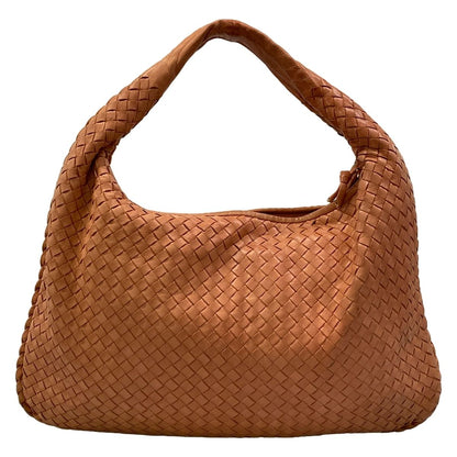 Bottega Veneta Handbag Intrecciato Pink Beige Leather — view 3