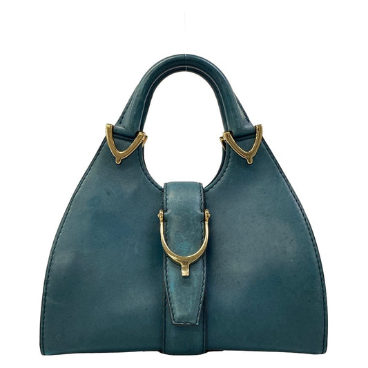 Gucci Handbag Stirrup Blue