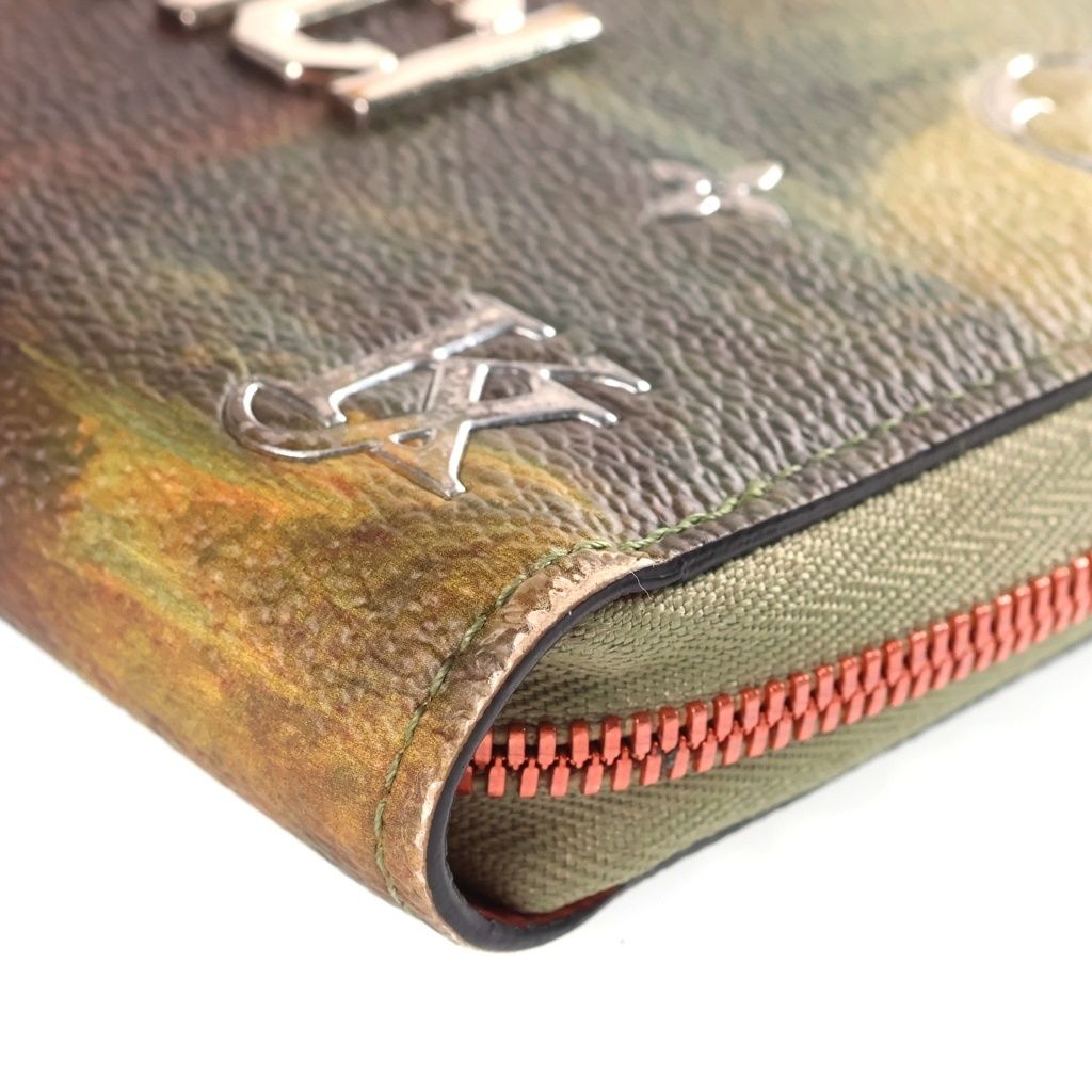 Louis Vuitton Jeff Koons Monogram Clemence Masters Collection Mona Lisa Zippy — view 5