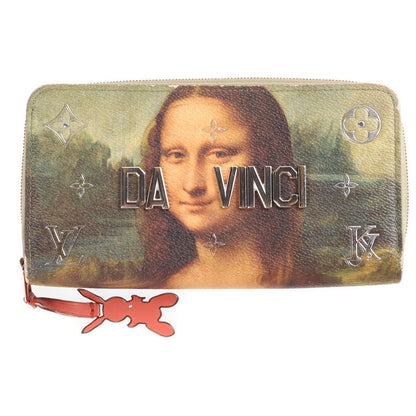 Louis Vuitton Jeff Koons Monogram Clemence Masters Collection Mona Lisa Zippy