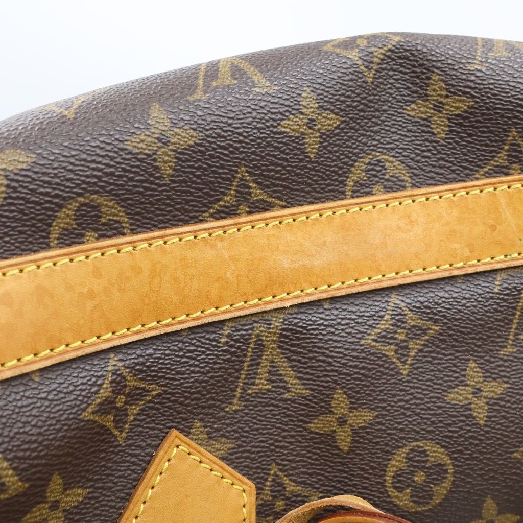 Louis Vuitton Monogram Boston Bag Brown Leather — view 7