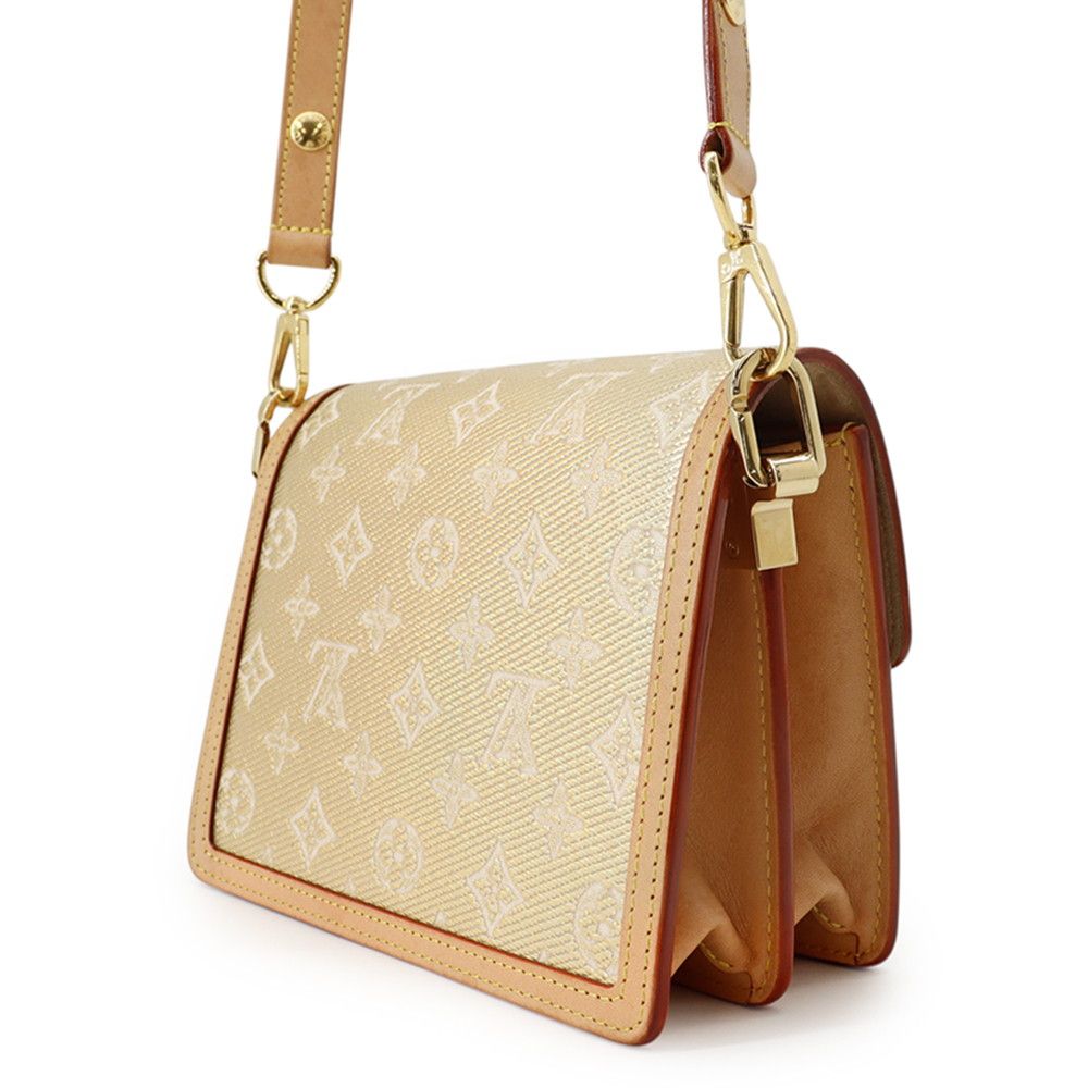 Louis Vuitton Shoulder Bag Monogram Laminated Jacquard Dauphine — view 2