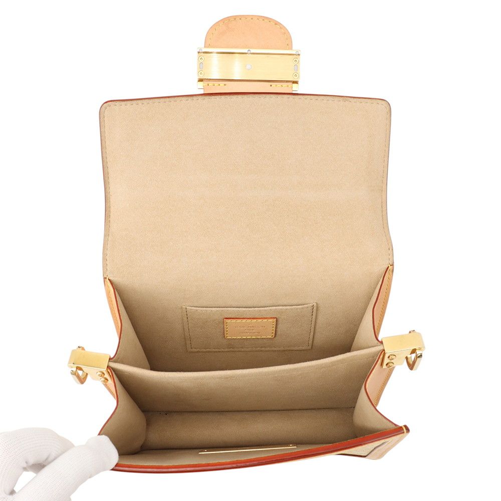 Louis Vuitton Shoulder Bag Monogram Laminated Jacquard Dauphine — view 7