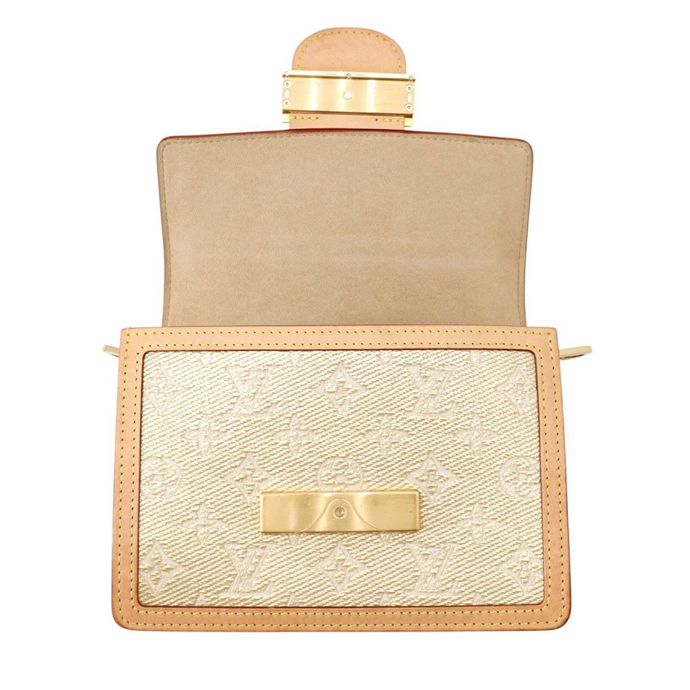 Louis Vuitton Shoulder Bag Monogram Laminated Jacquard Dauphine — view 6