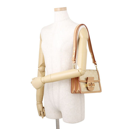 Louis Vuitton Shoulder Bag Monogram Laminated Jacquard Dauphine — view 4