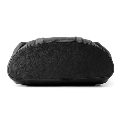 Louis Vuitton Backpack Monogram Taurillon Christopher PM Black — view 3