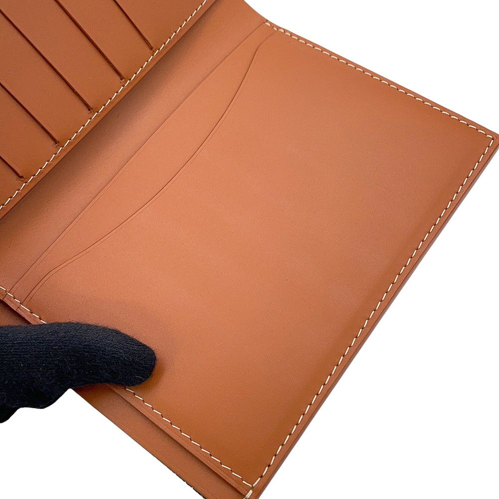 Goyard Wallet Leather Herringbone Black — view 7