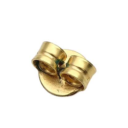 Celine Earrings Triomphe Gold Logo — view 7