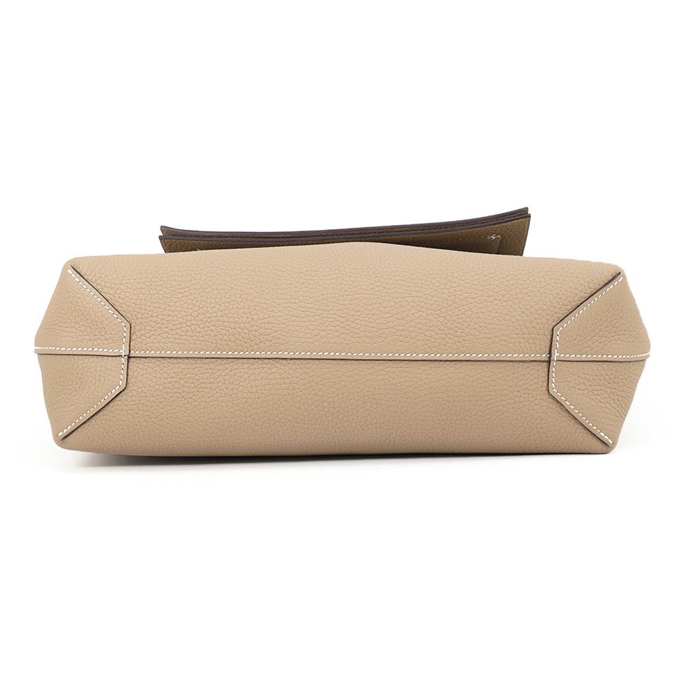 Hermes Tote Bag Cabas Sellier 31 Beige Marfa Taurillon Clemence — view 3