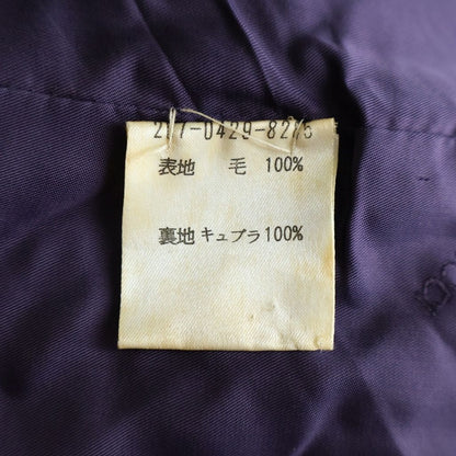 Gucci Cashmere GG Button Jacket Purple 40 — view 7