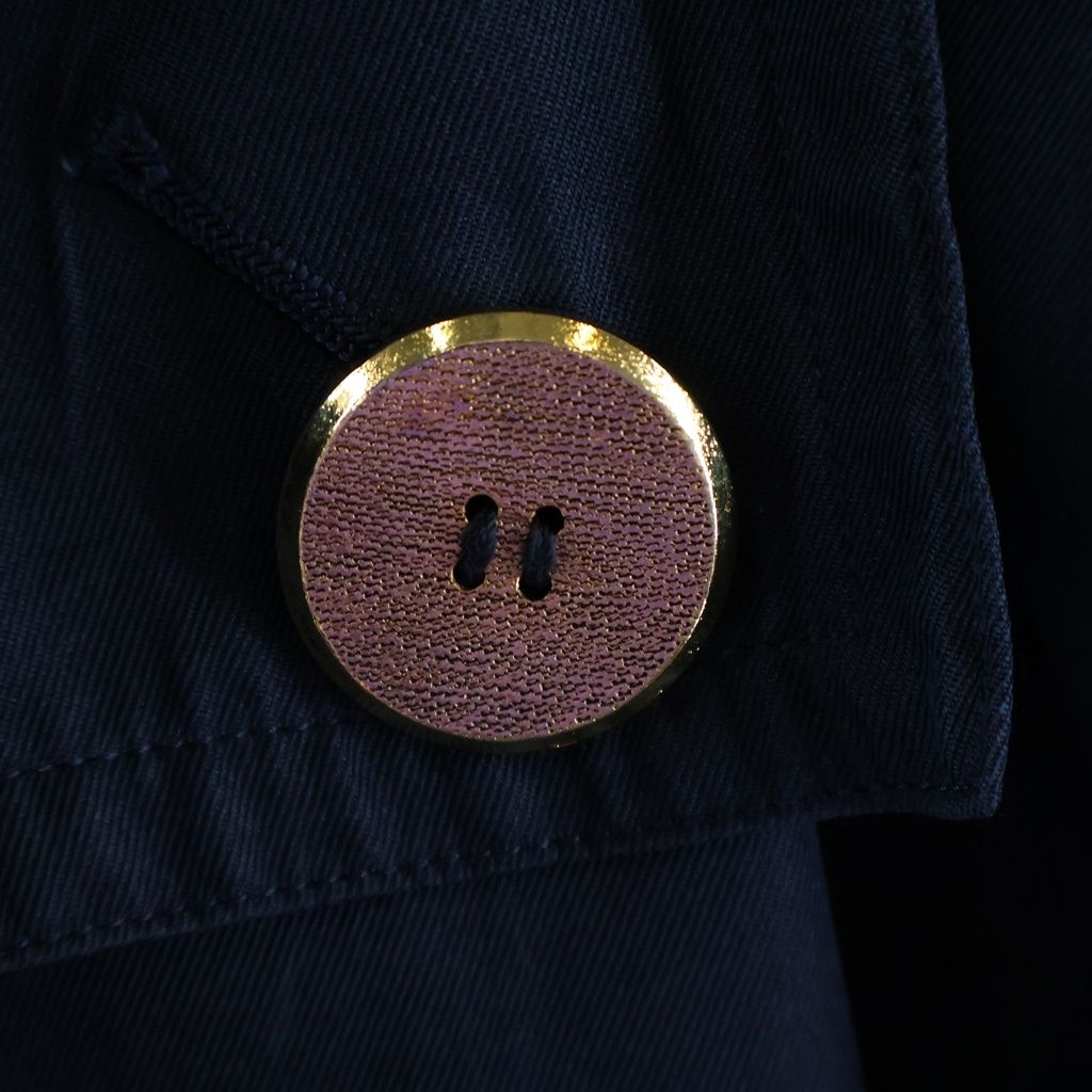 Saint Laurent Jacket Navy with Fur Liner 40 — view 7