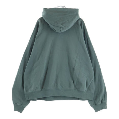 Balenciaga Mirror Logo Print Pullover Hoodie Khaki — view 2