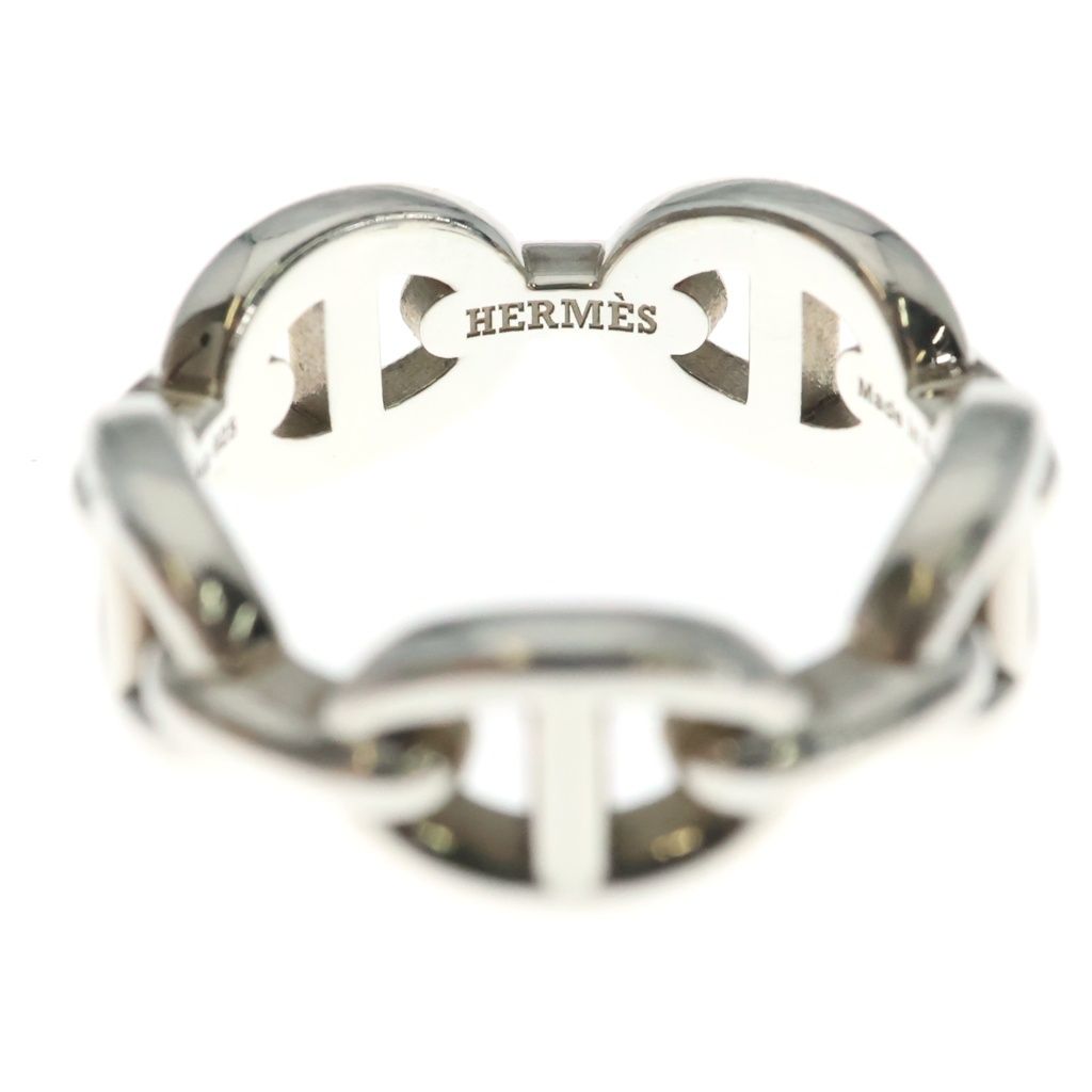 Hermes Chaine D'ancre Enchainee Ring Silver — view 4