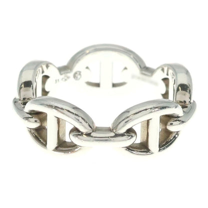 Hermes Chaine D'ancre Enchainee Ring Silver — view 2