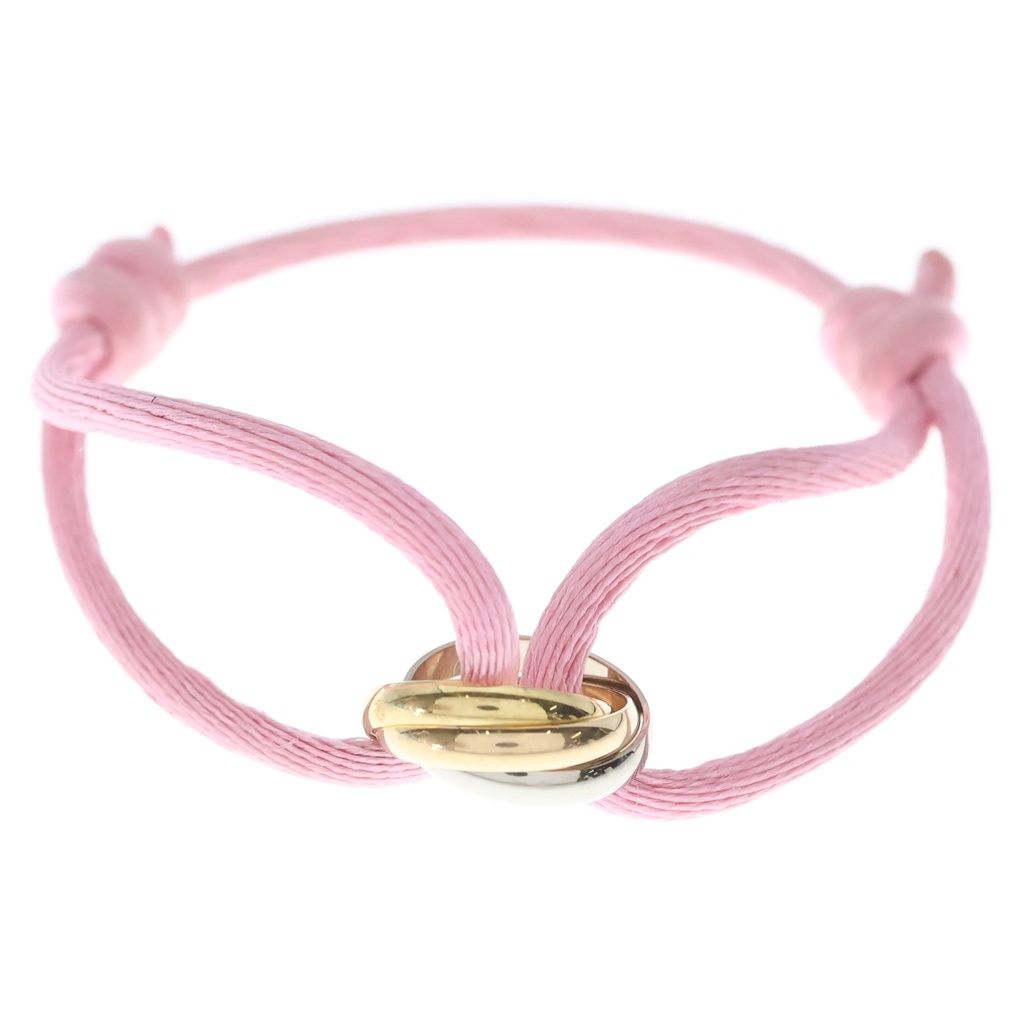 Cartier Baby Trinity Code Bracelet Pink Yellow Gold